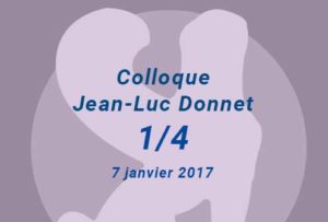 Colloque Jean-Luc Donnet 2017