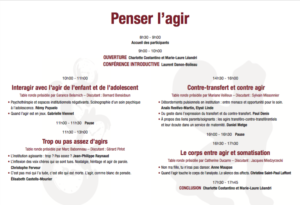 Penser l'agir - Organisation des conférences, Toulouse 2018