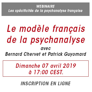 Webinaire Le modèle français de la psychanalyse