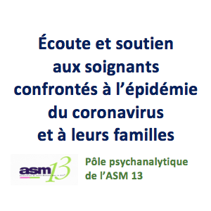 Écoute et soutien aux soignants confrontés à l’épidémie du coronavirus et à leurs familles