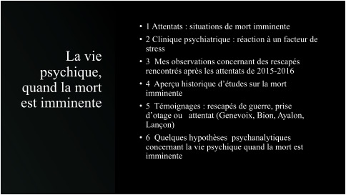 La vie psychique, quand la mort est imminente - Geneviève Welsh