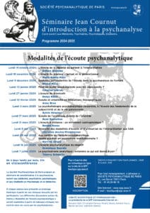 Programme Séminaire Jean Cournut 2024-2025