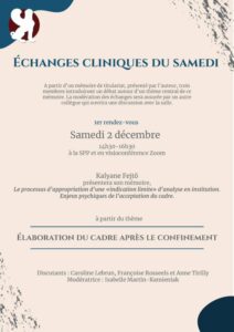 Échanges cliniques du samedi