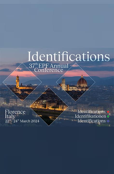 Identifications The 37th EPF Annual Conference