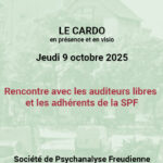 SPF - Le CARDO - Rencontre avec les auditeurs libres et les adhérents de la SPF