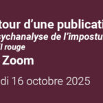 Soirée publications Le Fil rouge « Psychanalyse de l’imposture » d'Andrée Baudin