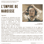 L'empire de Narcisse