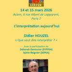 GERPEN  L’interprétation aujourd’hui