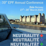 39e Conférence annuelle de l’EPF « Neutralité  »